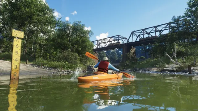 Rio de Mount Kalaga, em captura oficial do GTA 6
