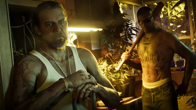 Bar em Port Gellhorn, em captura oficial do GTA 6