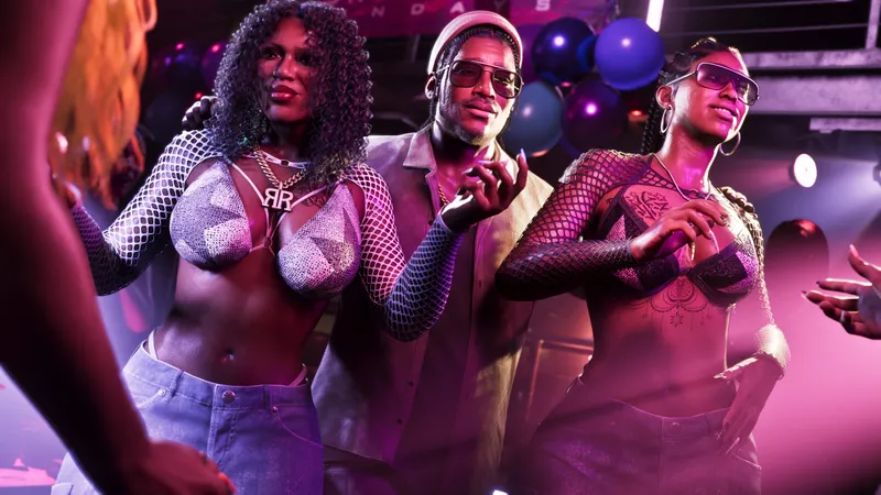 Wallpaper do GTA 6: Festa no estúdio do Dre'Quan