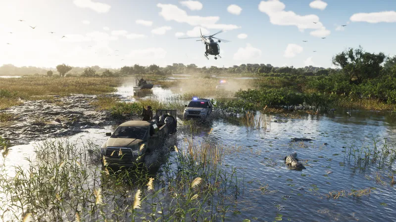 Wallpaper do GTA 6: Pântano de Grassrivers