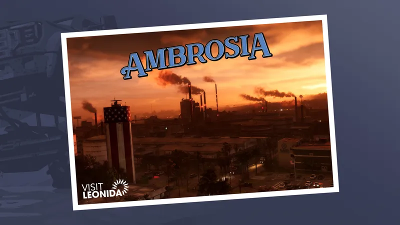 Wallpaper do GTA 6: Cartão-postal de Ambrosia
