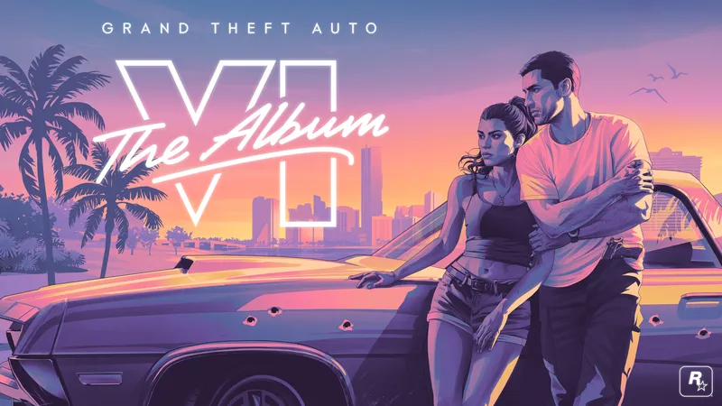 Wallpaper do GTA 6: Capa do álbum da trilha sonora