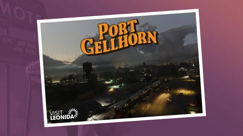 Wallpaper do GTA 6: Cartão-postal de Port Gellhorn